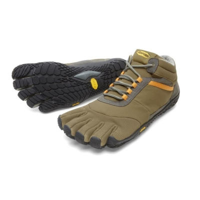 Vibram Trek Ascent Insulated Men Khaki / Orange